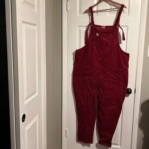 Lucy and yak corduroy dungarees